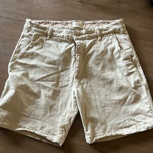 MARINE LAYER shorts, size 33, Khaki